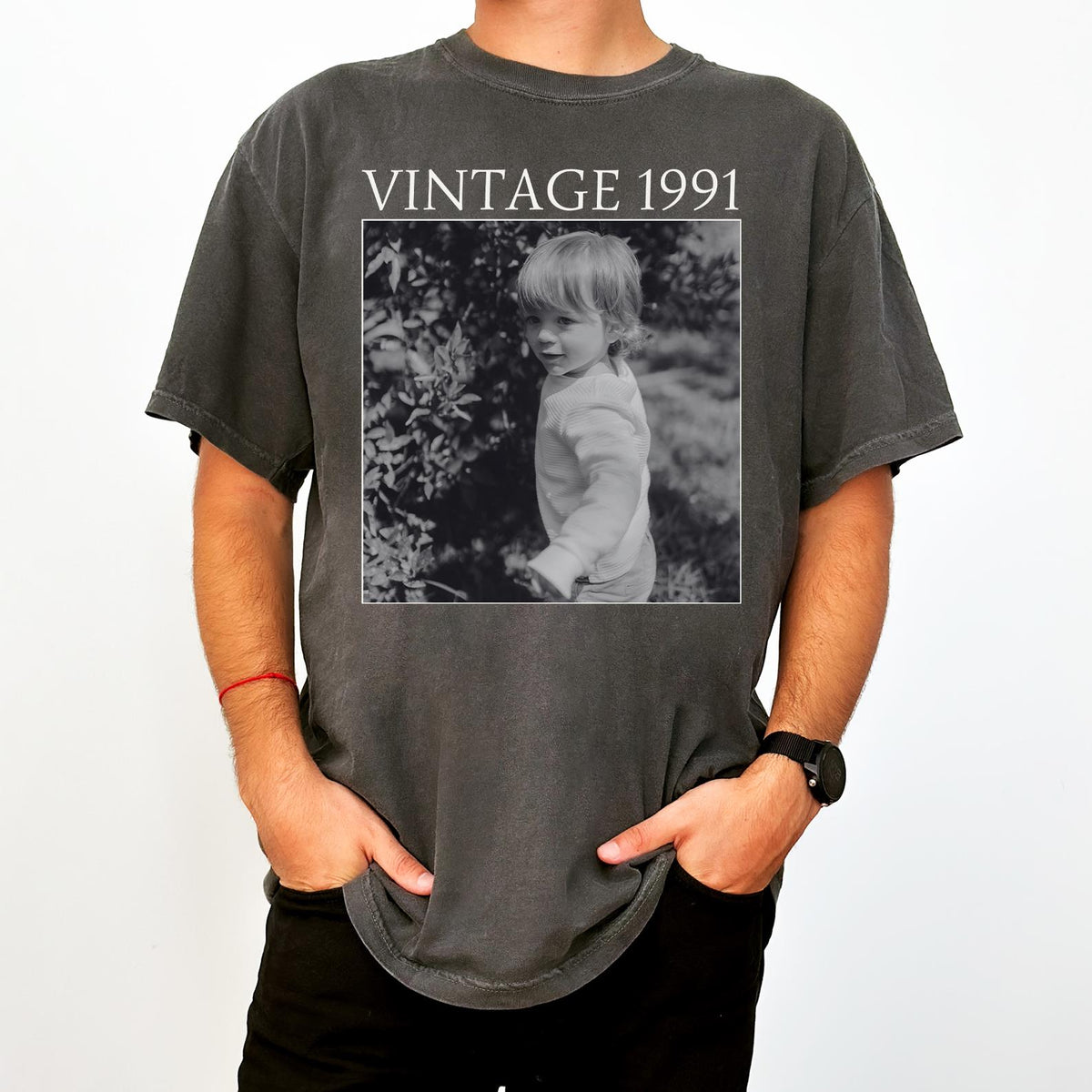 Custom Vintage 1991 Photo Shirt