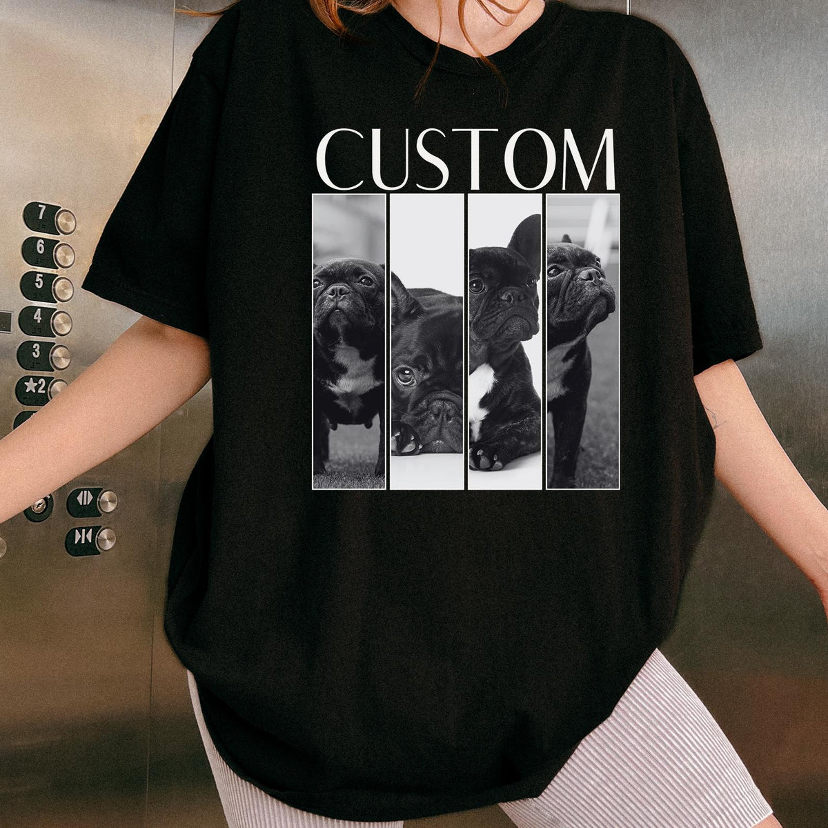 Custom Pet Photo And Name Shirt