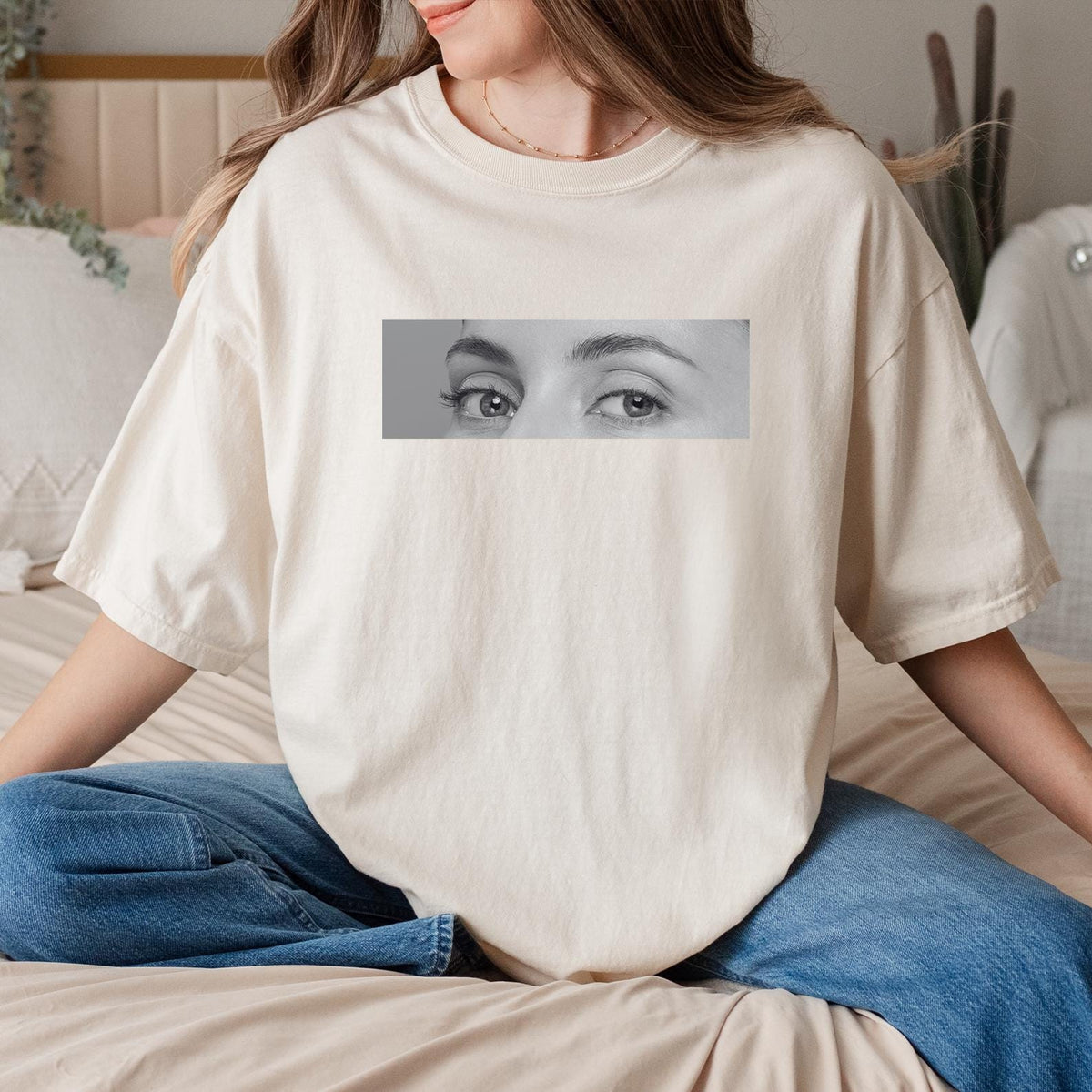 Custom Photo Human Eyes Shirt
