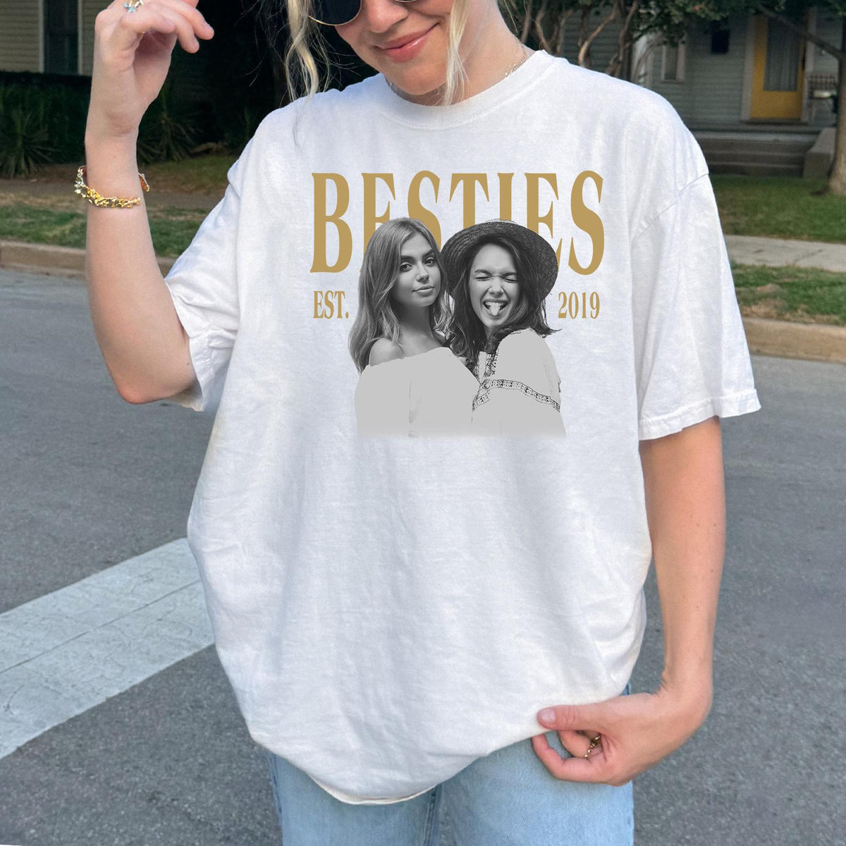 Personalised Bestie Shirt