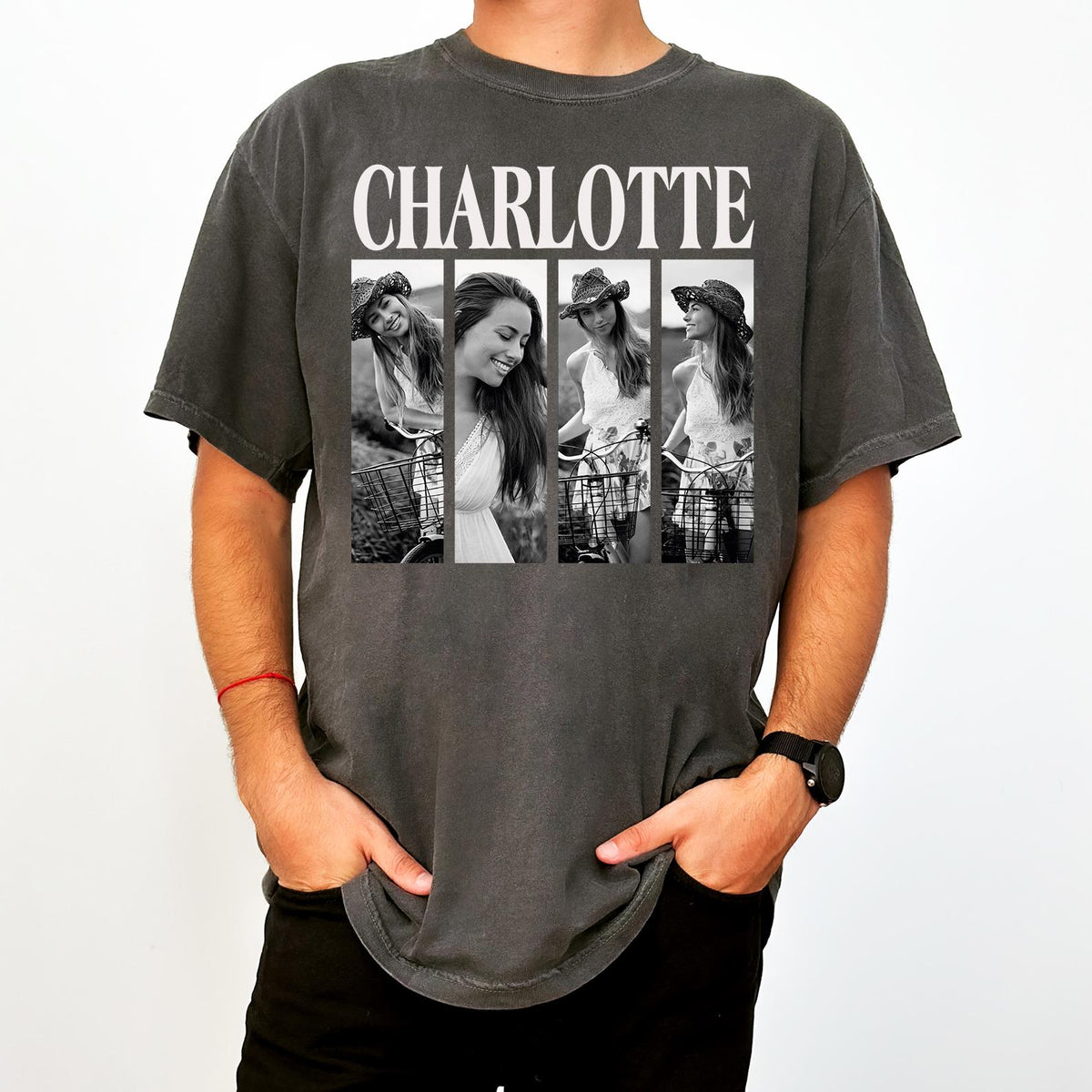 Custom Photo Girlfriend Shirt