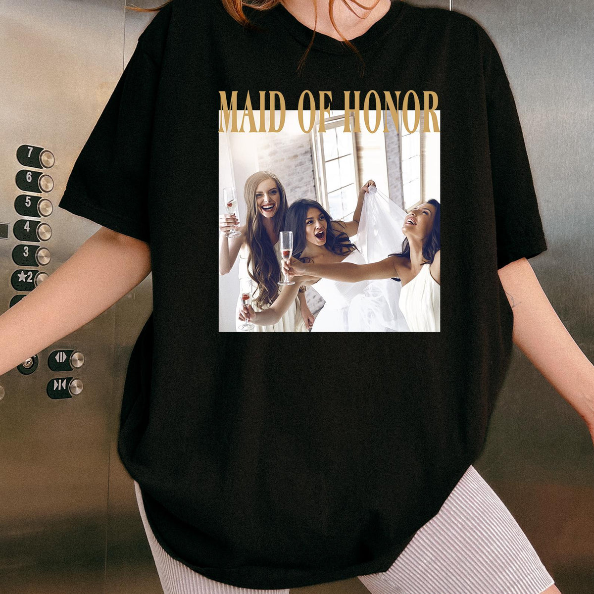 Personalised Maid of Honor Shirt