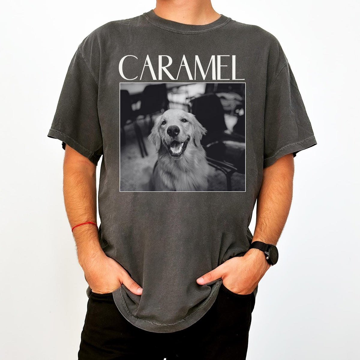 Custom Pet Photo And Name Shirt