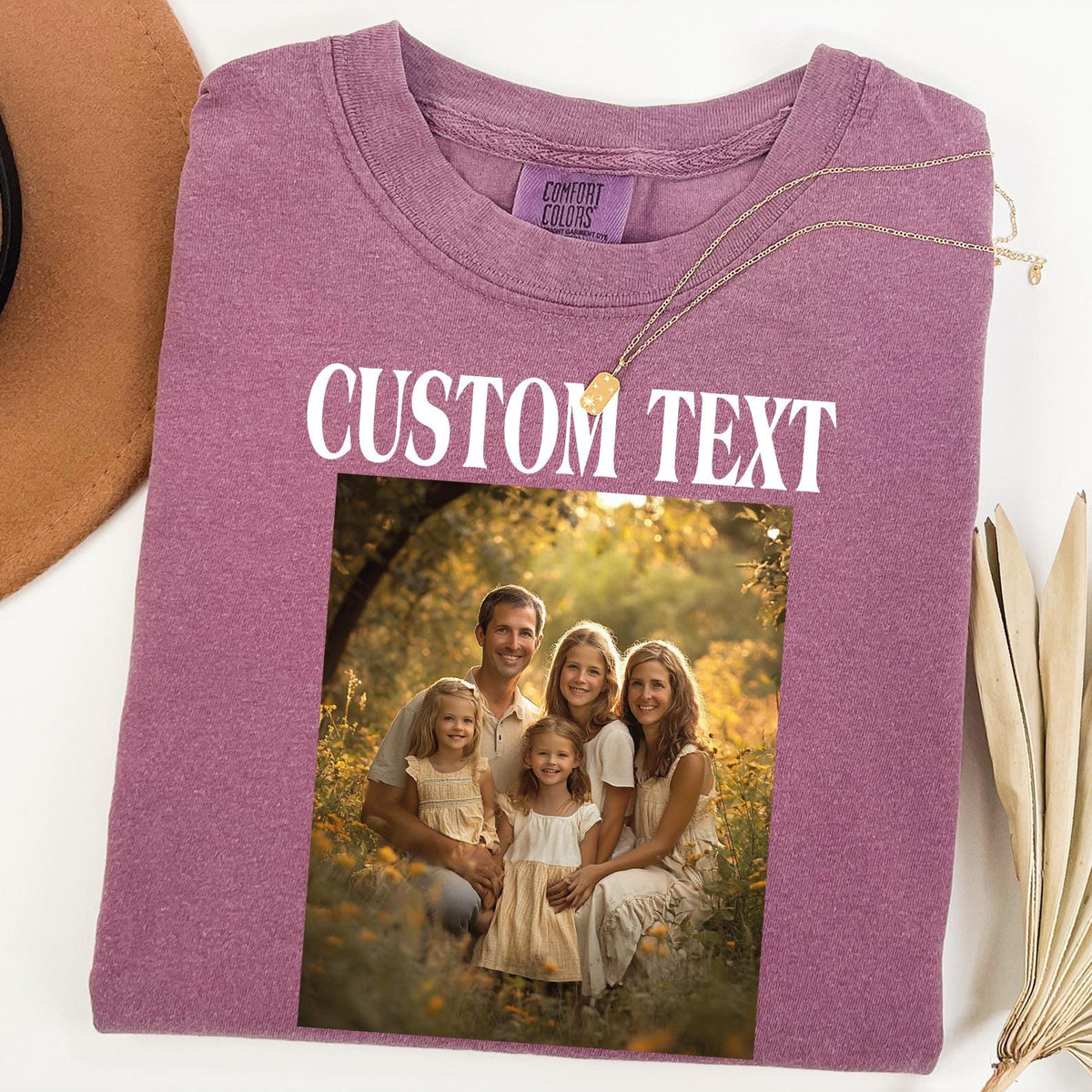 Comfort Colors® Custom Photo Shirt