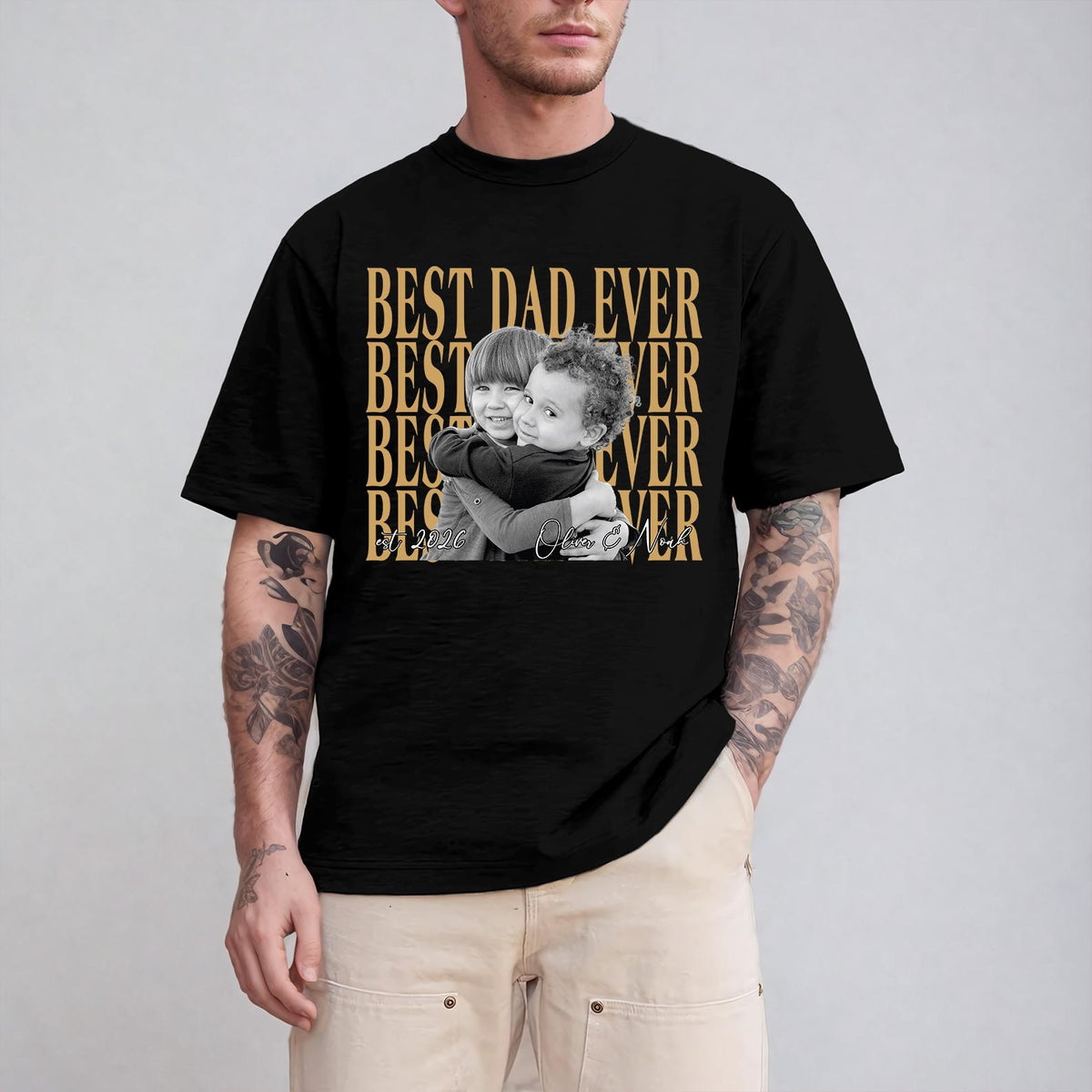 Personalized Comfort Colors® Dad Shirt