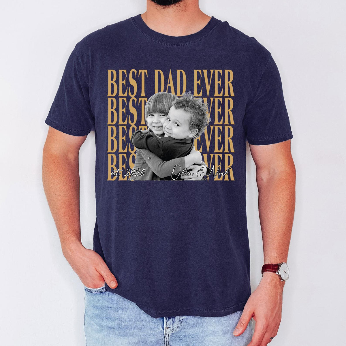 Personalized Comfort Colors® Dad Shirt