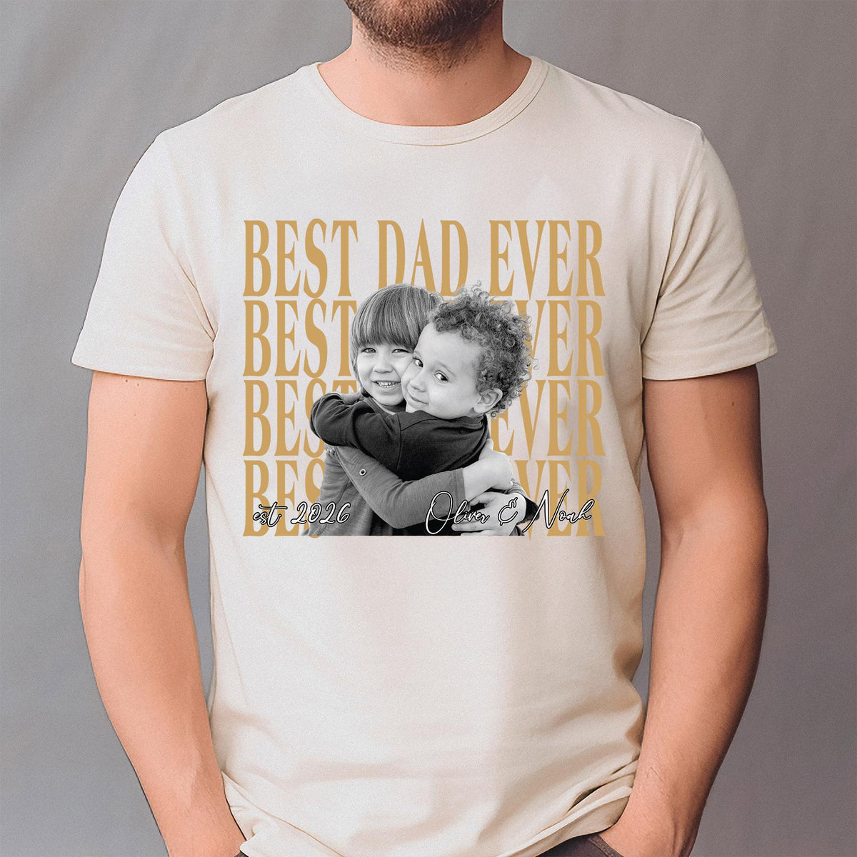 Personalized Comfort Colors® Dad Shirt