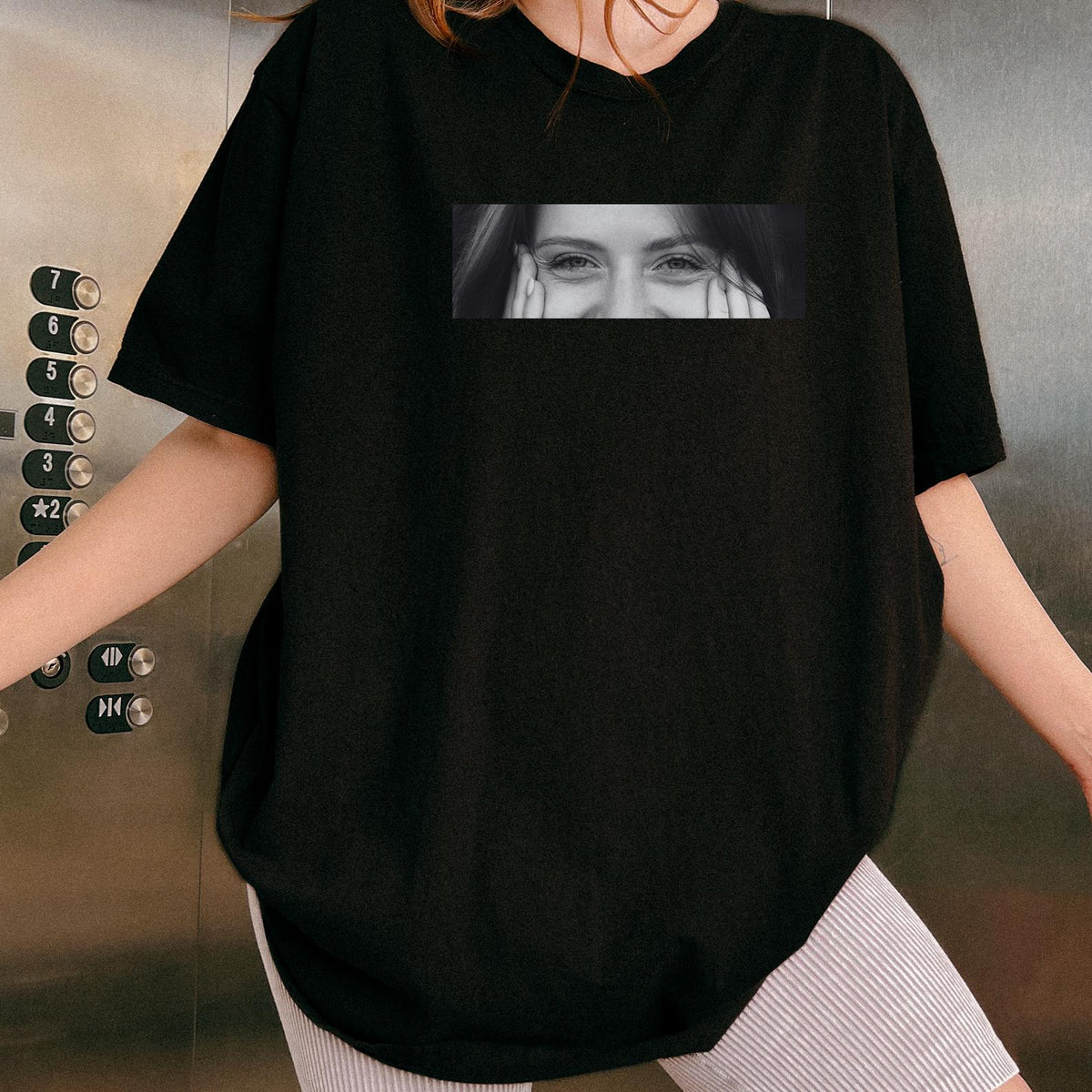 Custom Photo Human Eyes Shirt