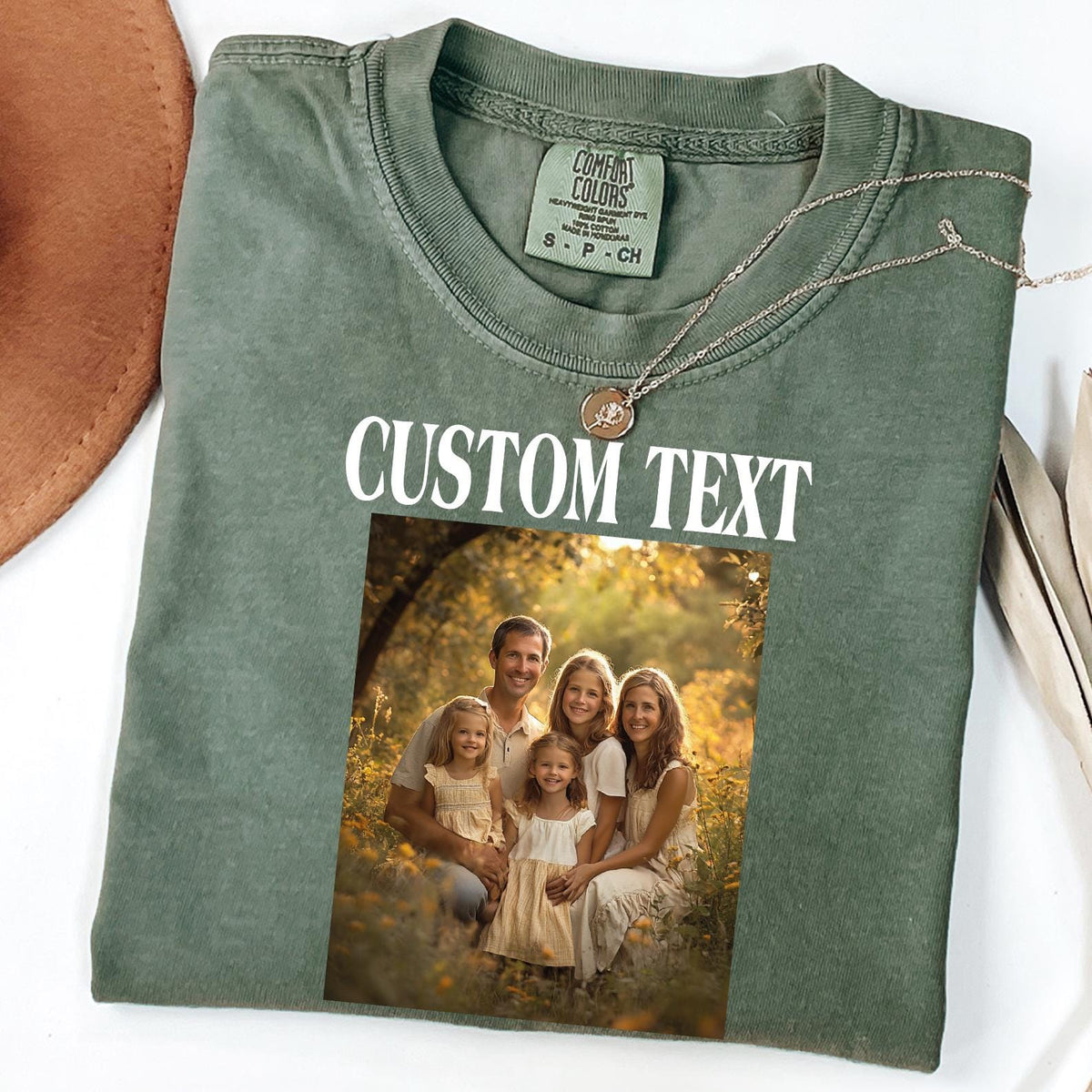 Comfort Colors® Custom Photo Shirt