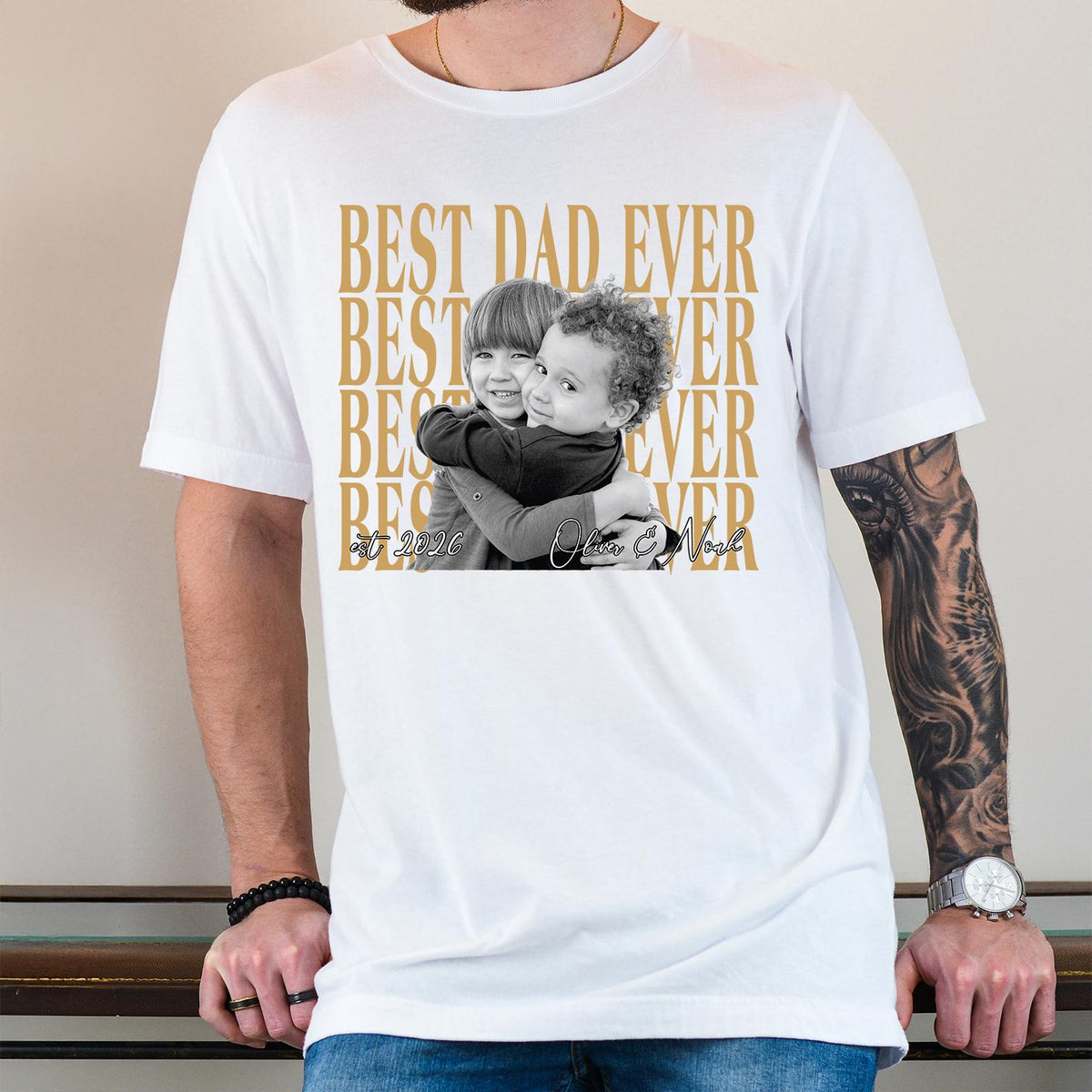 Personalized Comfort Colors® Dad Shirt