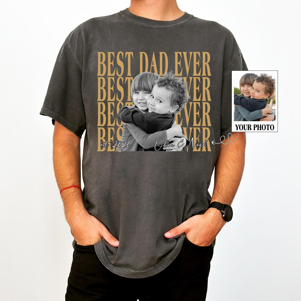 Personalized Comfort Colors® Dad Shirt