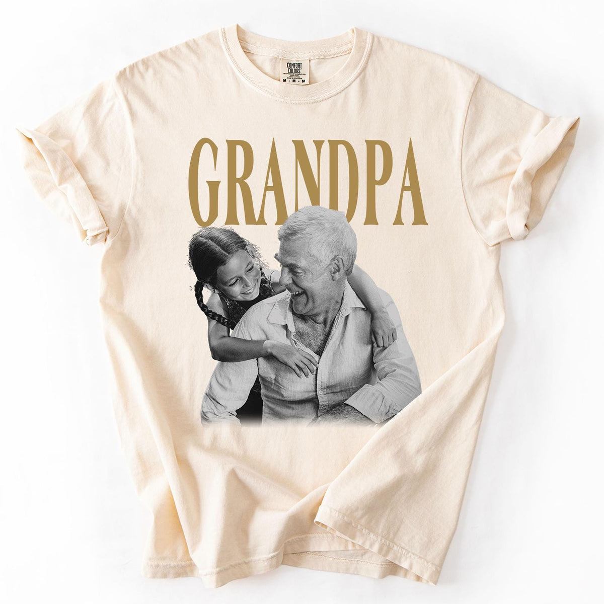 Comfort Colors® Custom Photo Grandpa Shirt
