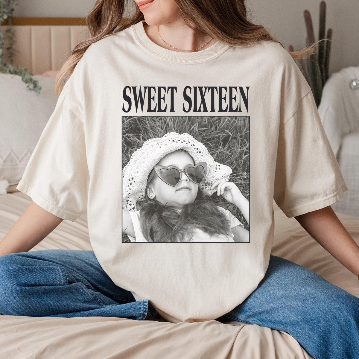 Personalised Vintage Photo And Year Shirt
