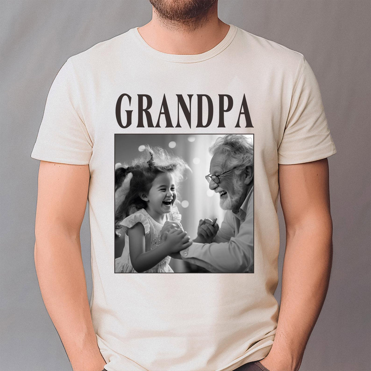 Custom Grandpa Comfort Colors® Shirt with Grandkids Names