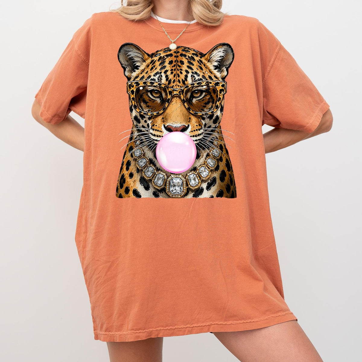 Trendy Leopard Comfort Colors® Shirt