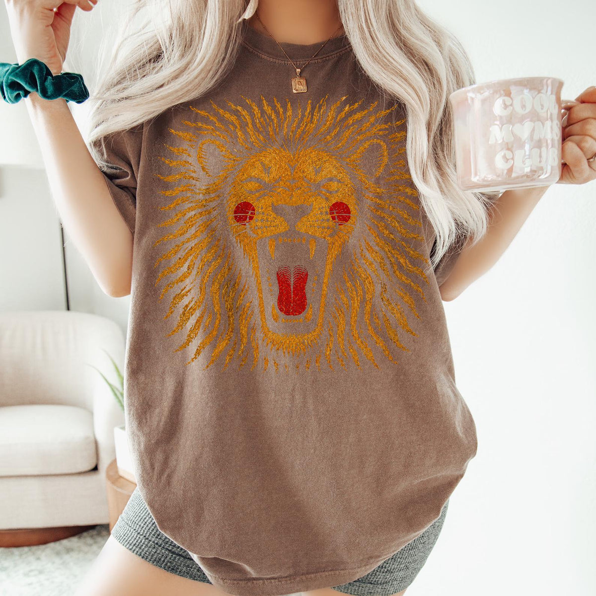 Vintage Boho Lion Shirt
