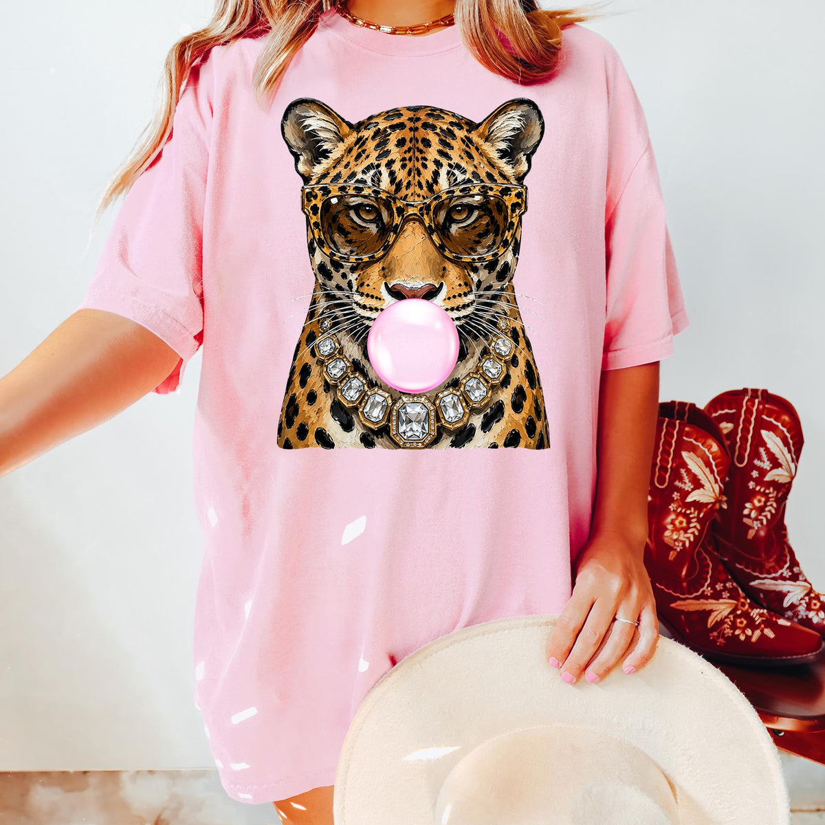 Trendy Leopard Comfort Colors® Shirt