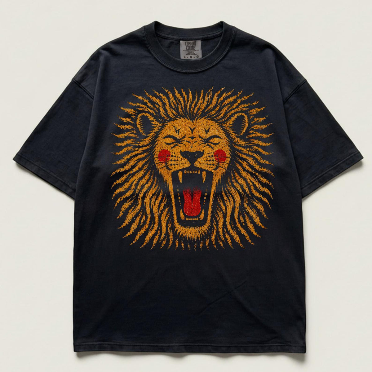 Vintage Boho Lion Shirt