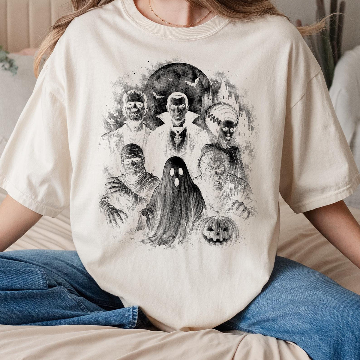 Vintage Horror Movie T-shirt