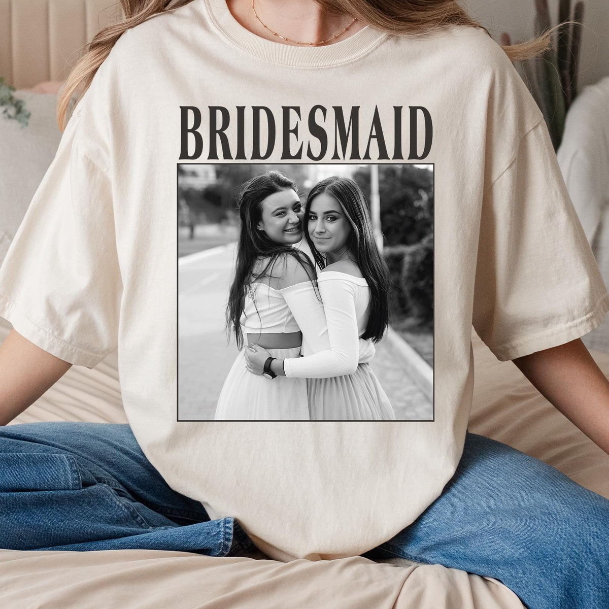 Personalized Vintage Photo And Year Shirt