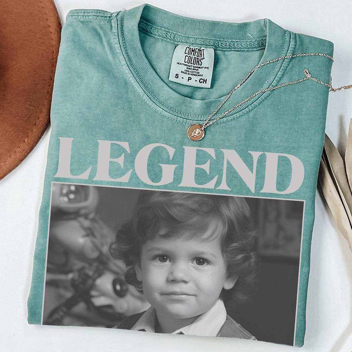 Custom Vintage Photo Birthday Shirt