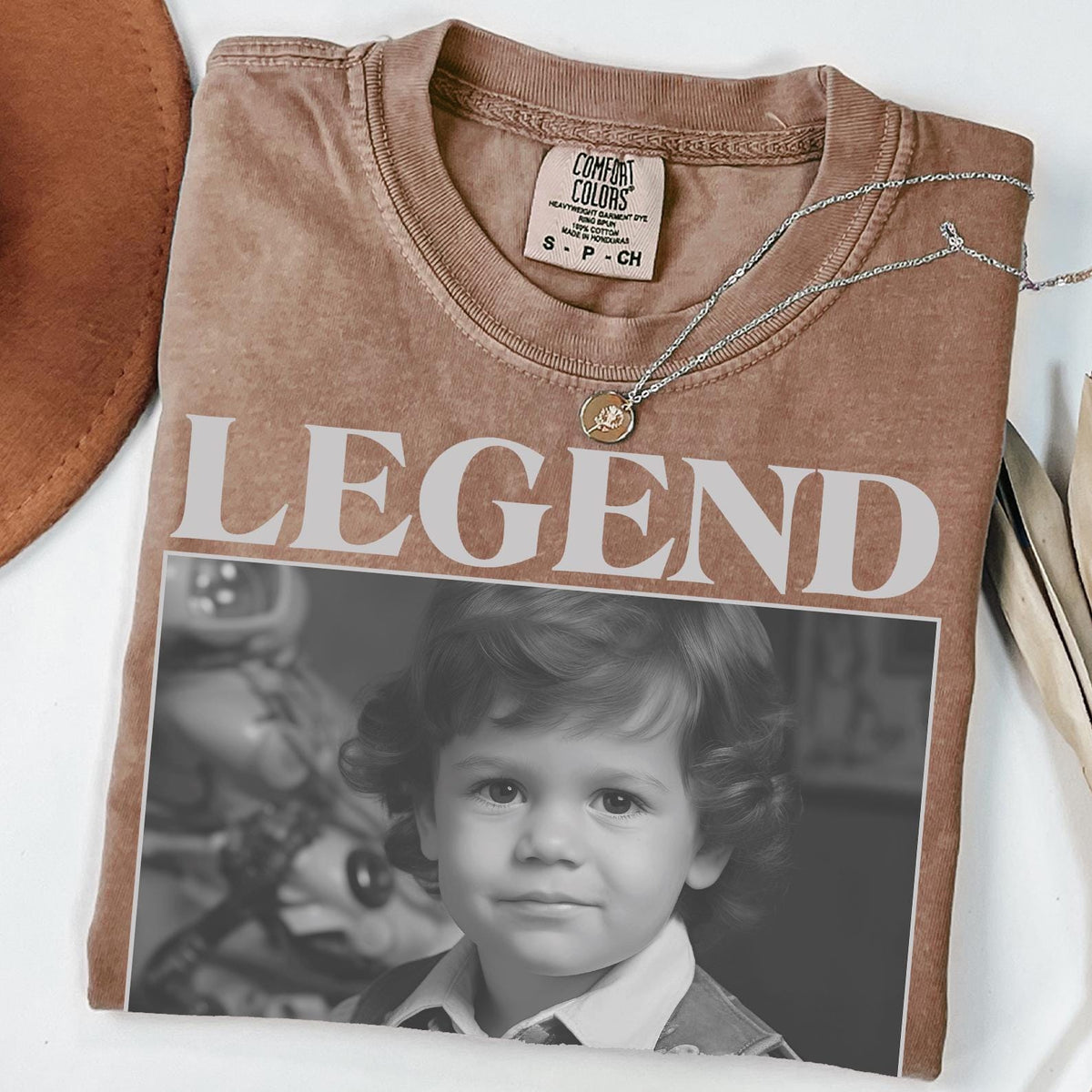 Custom Vintage Photo Birthday Shirt
