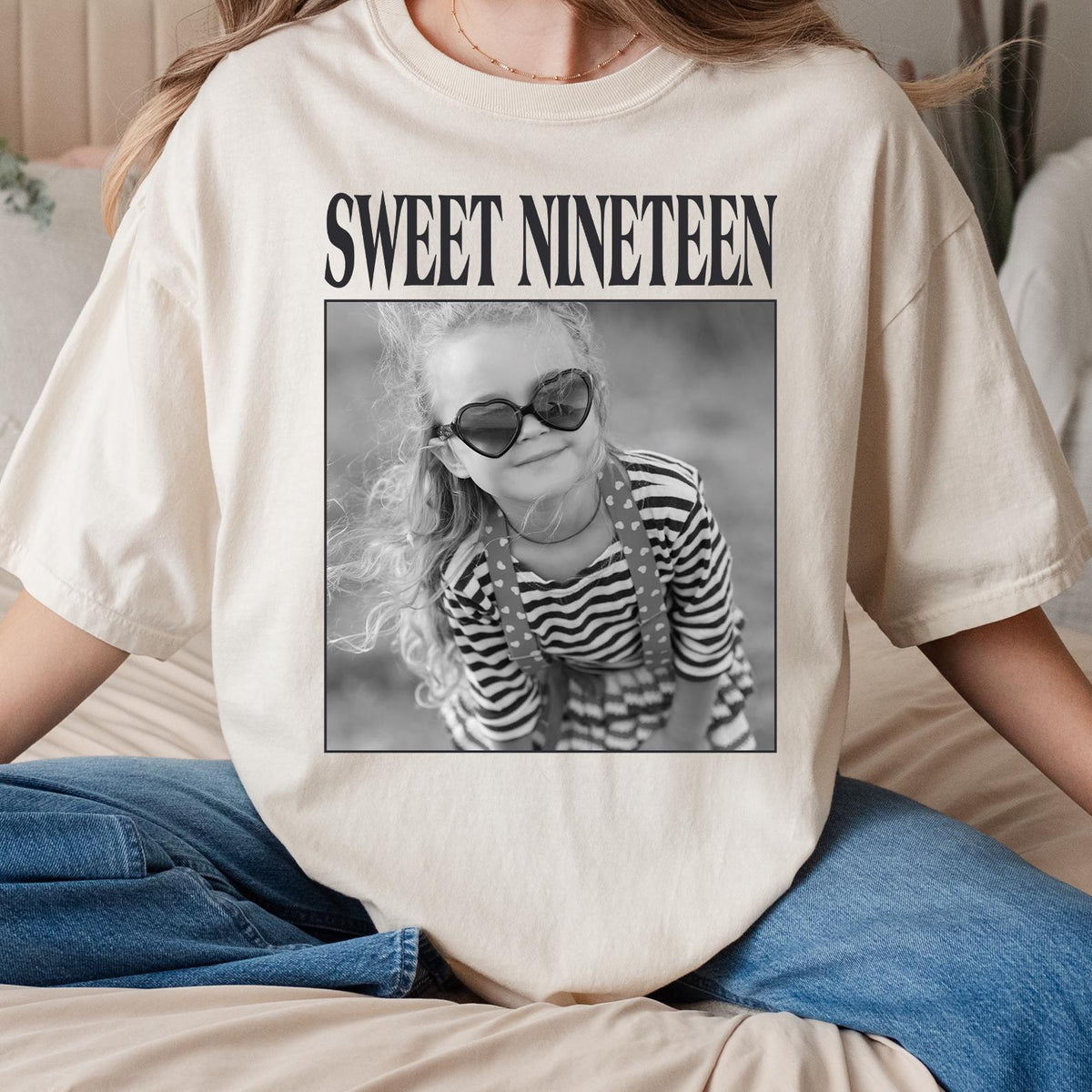 Personalised Vintage Photo And Year Shirt