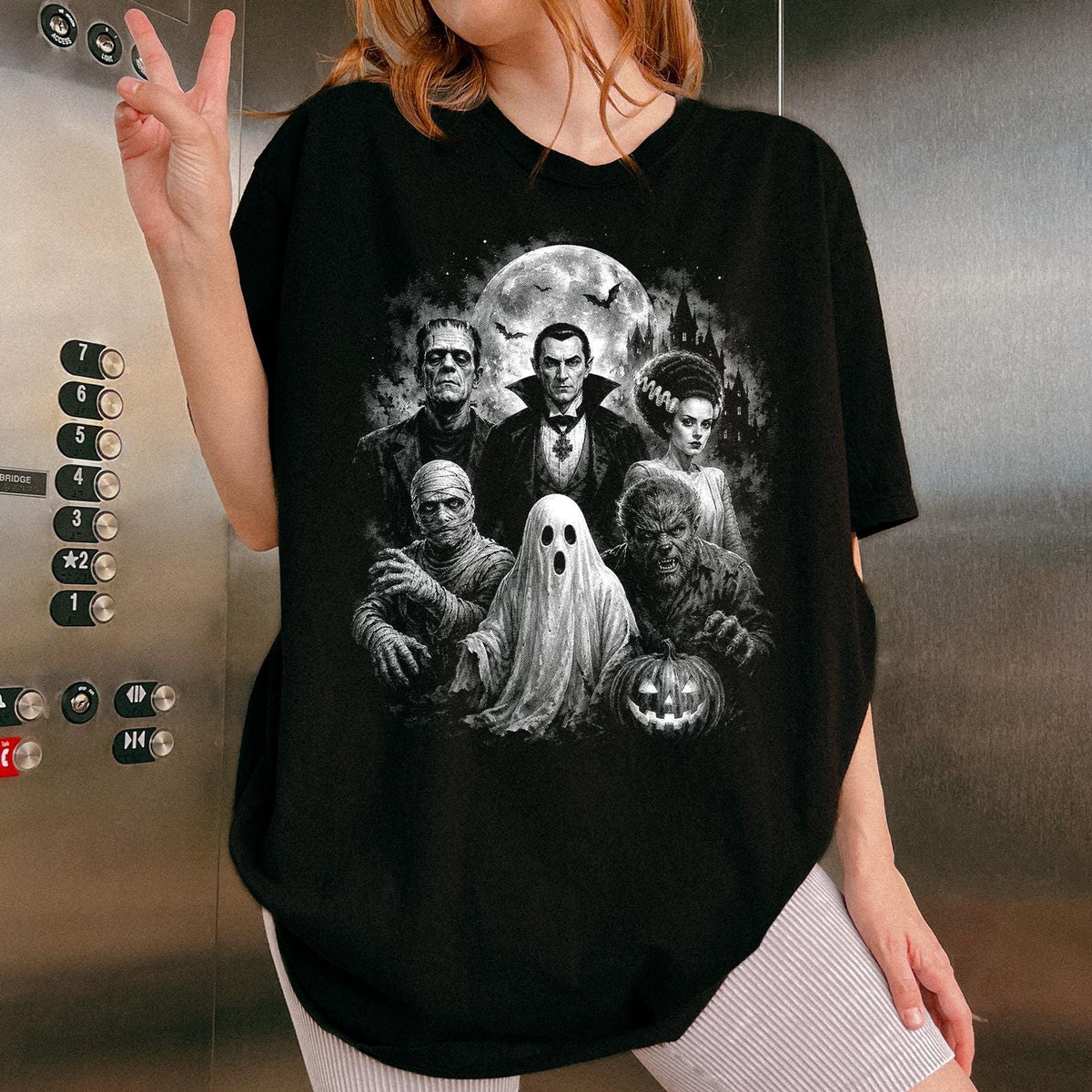 Vintage Horror Movie T-shirt