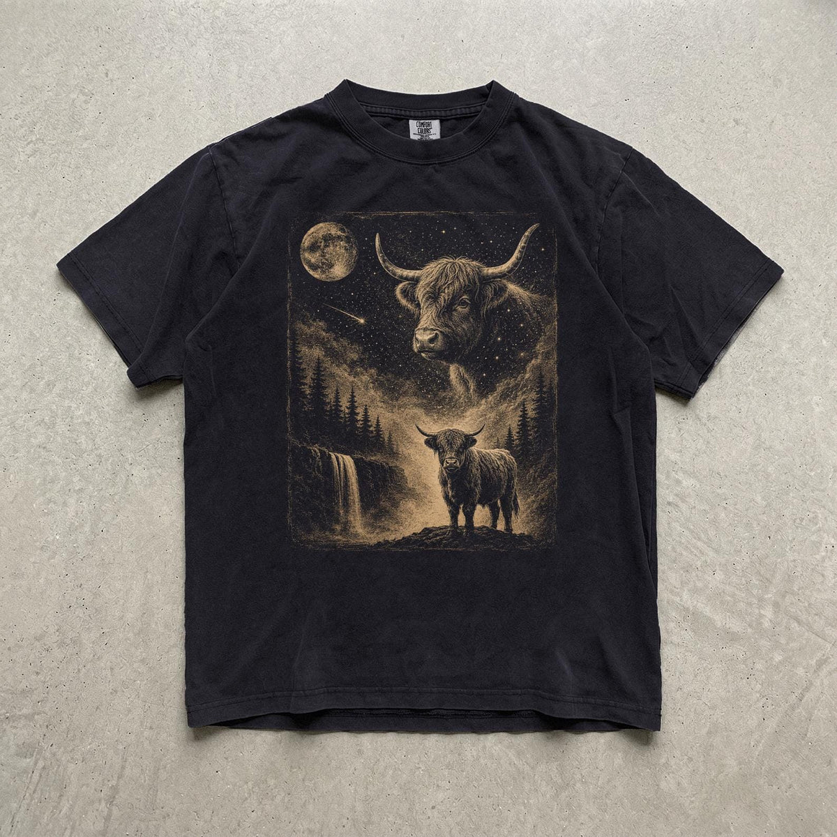 Comfort Colors® Highland Cow Shirt