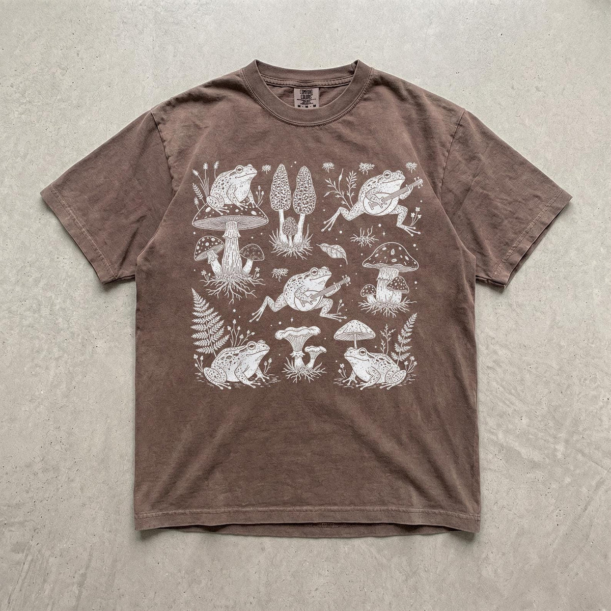 Mushroom and Frog Shirt