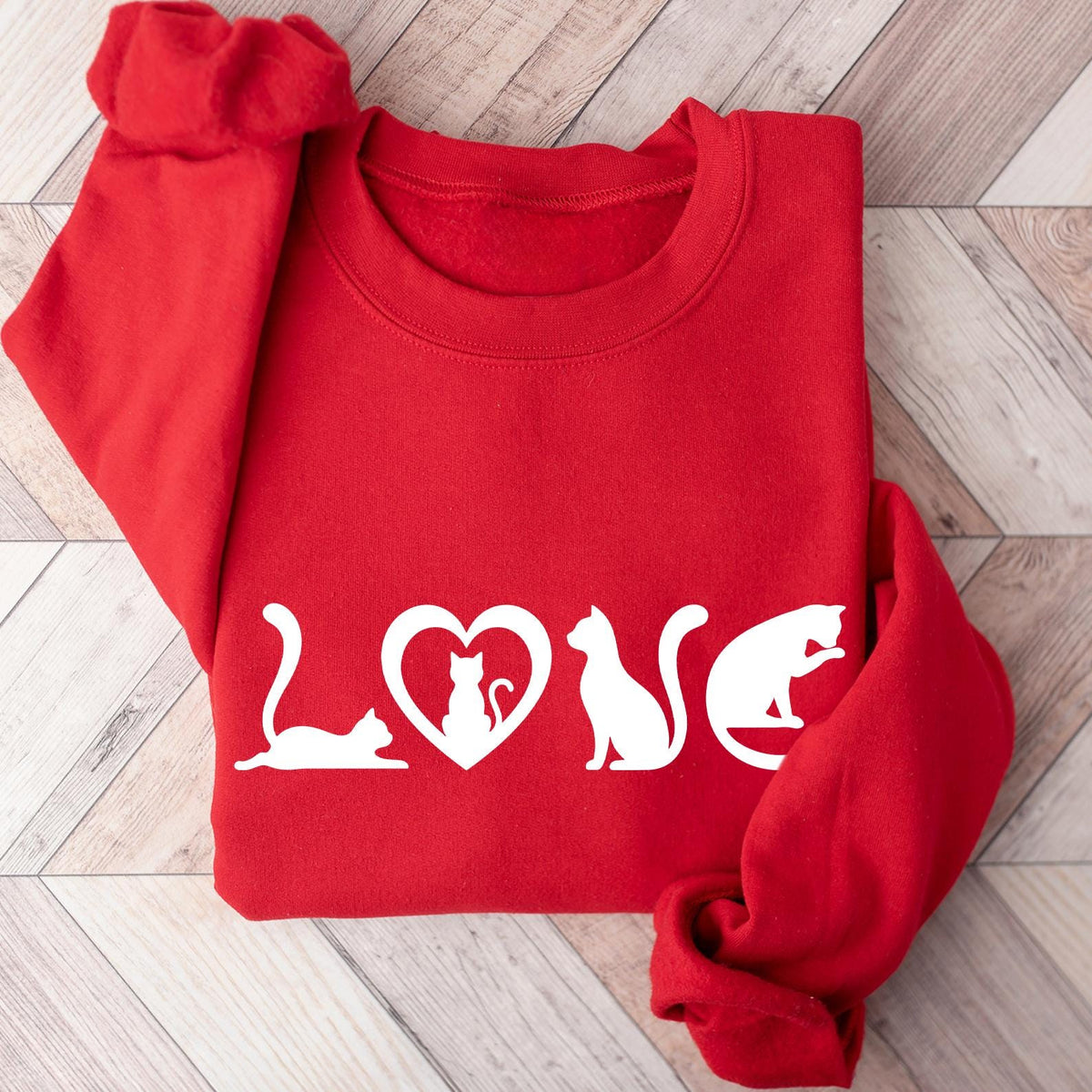Cat Sweatshirt, Cat Love Shirt, Black Cat Mom Shirt, Gift For Cat Lover, Grandma Shirts, Cat Lover Girls Shirt, Christmas Gift For Cat Lover