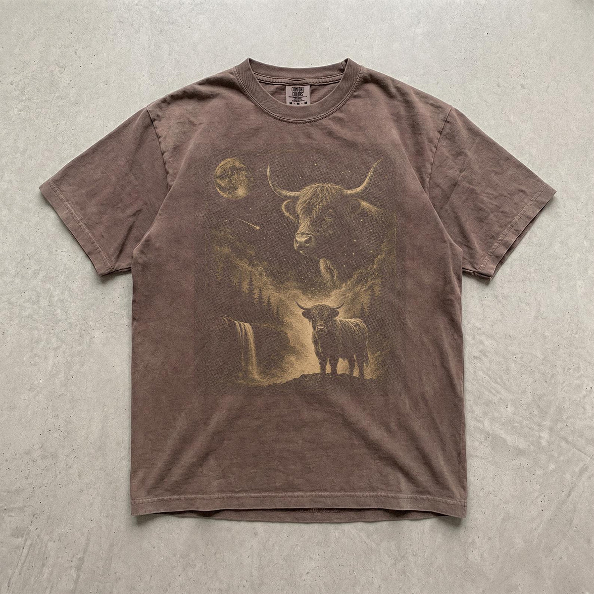 Comfort Colors® Highland Cow Shirt