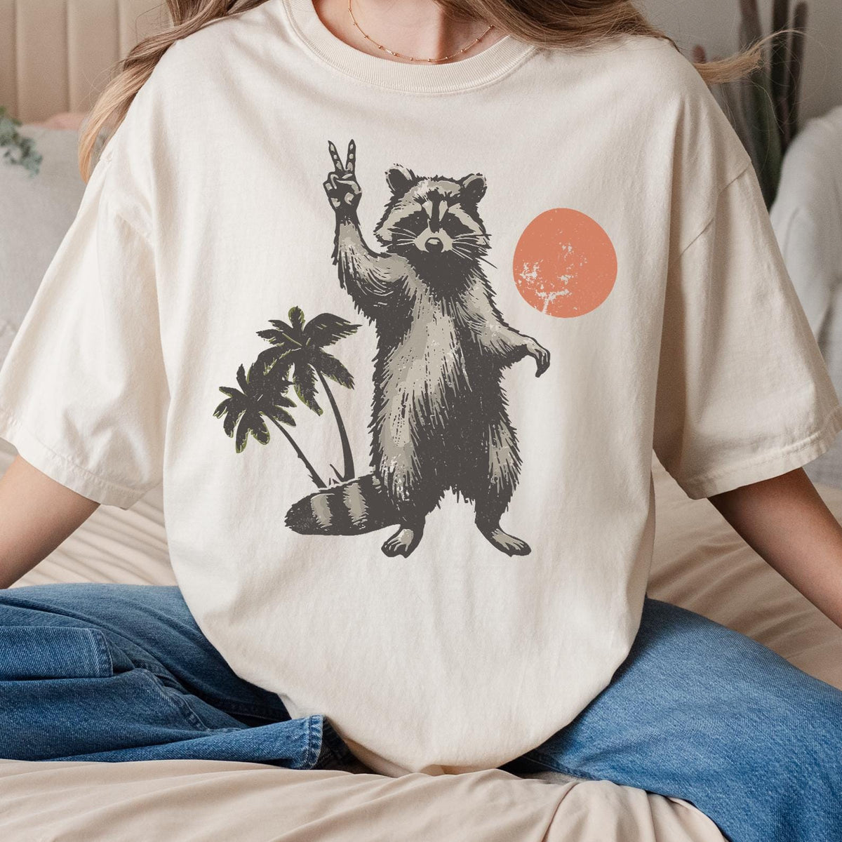 Vintage Raccoon Shirt