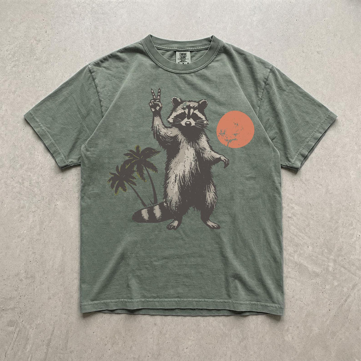 Vintage Raccoon Shirt