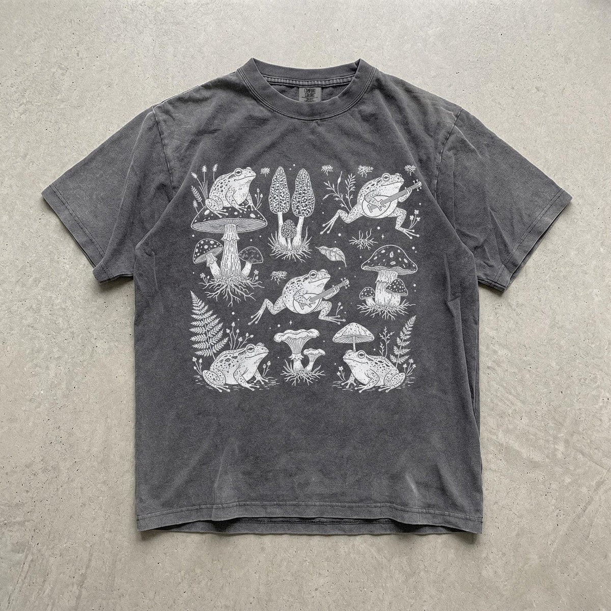 Mushroom and Frog Shirt