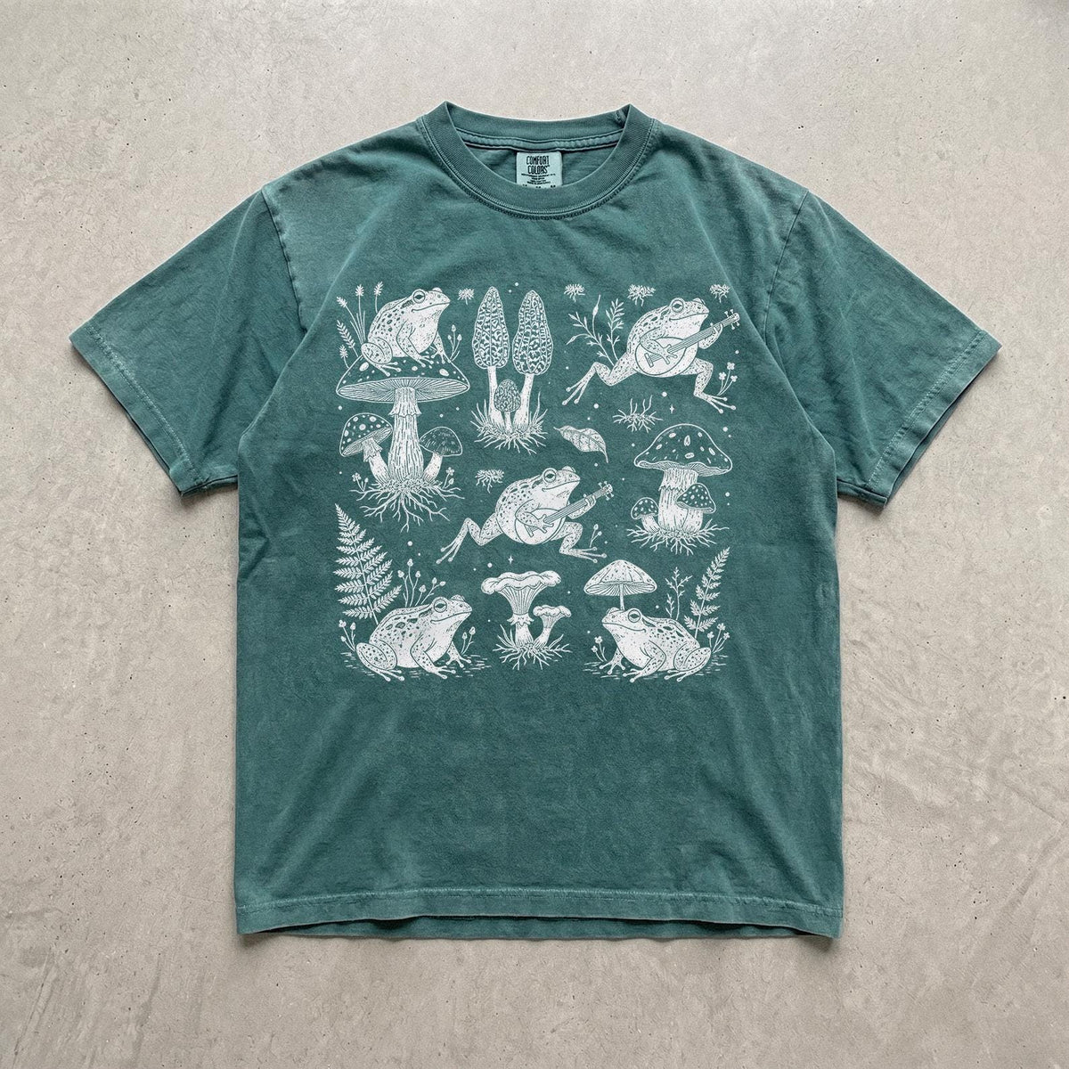 Mushroom and Frog Shirt