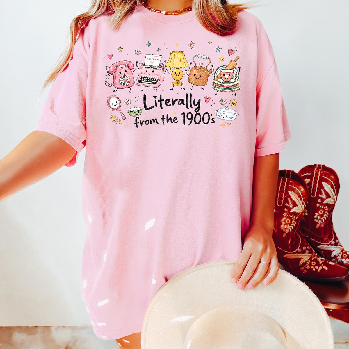 Literally From The 1900s Funny 90s Nostalgia Shirt