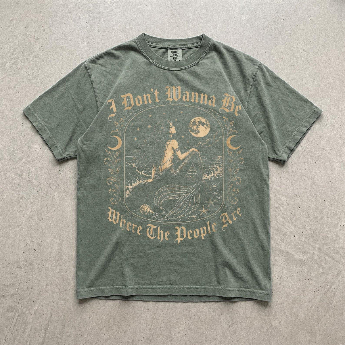 Siren I Don't Wanna Be Where The People Are Shirt