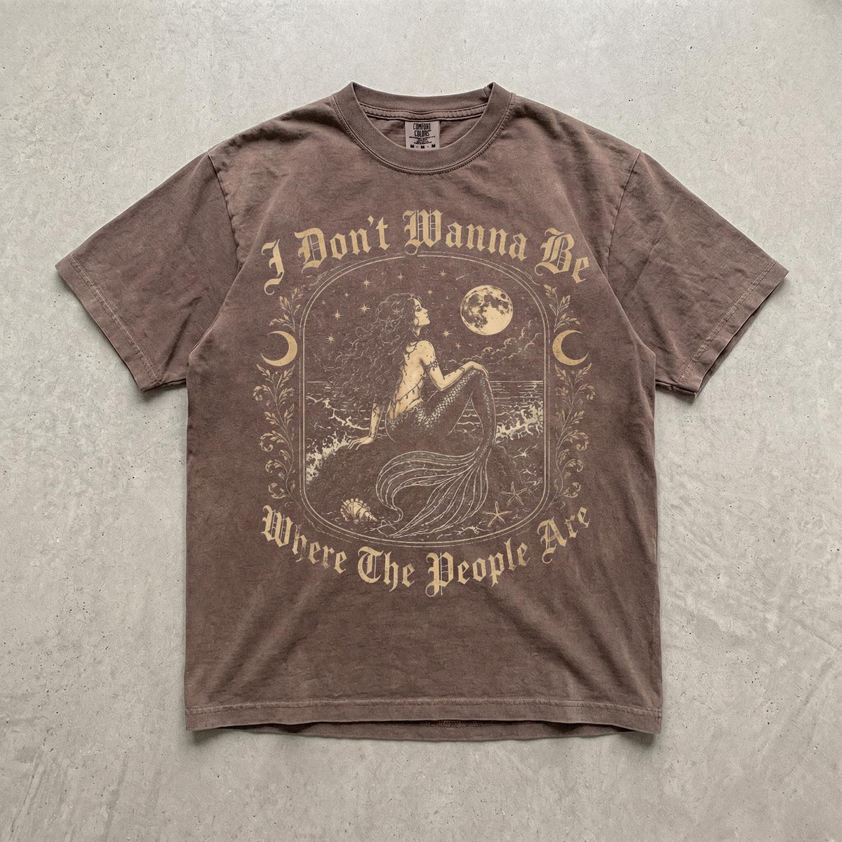 Siren I Don't Wanna Be Where The People Are Shirt