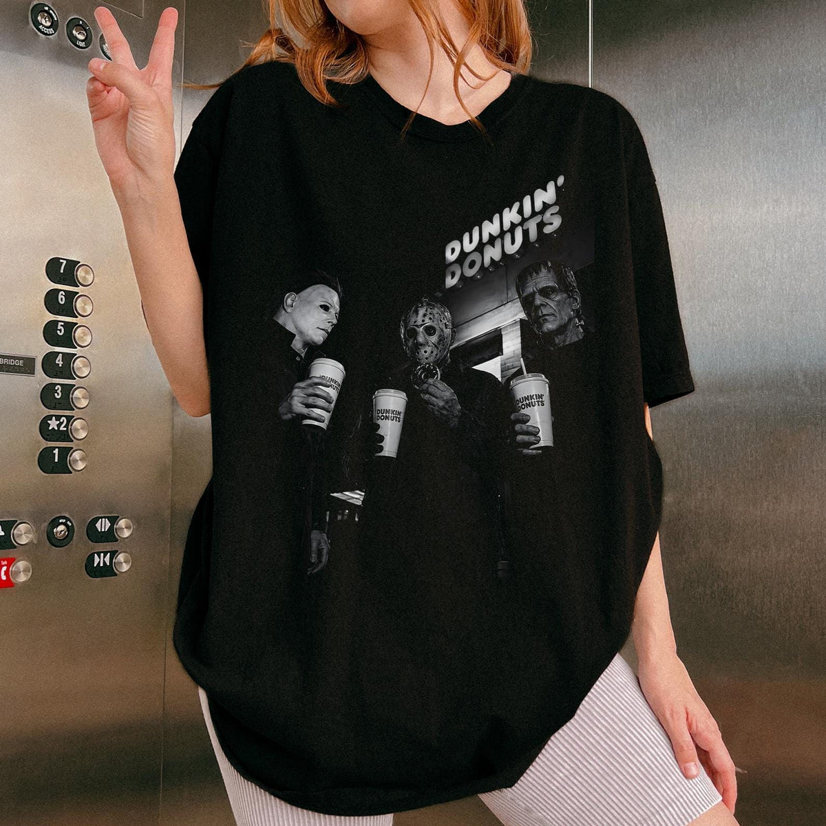 Michael and Jason Drink Dunkin’ Donuts Shirt