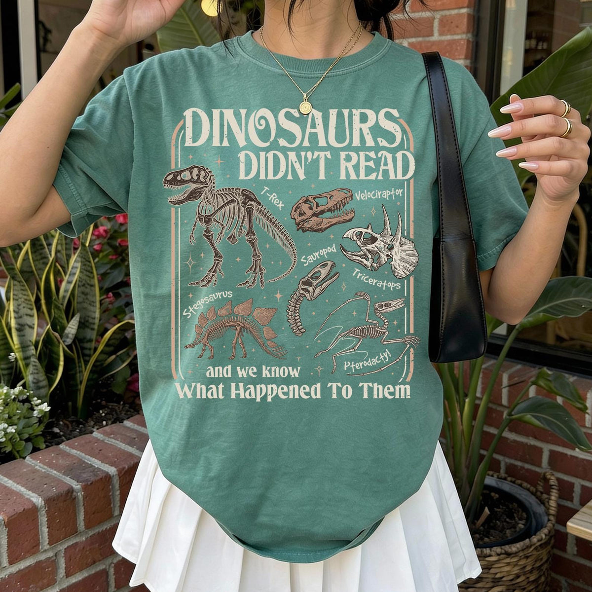 Dinosaurs Didn't Read Comfort Colors® Shirt
