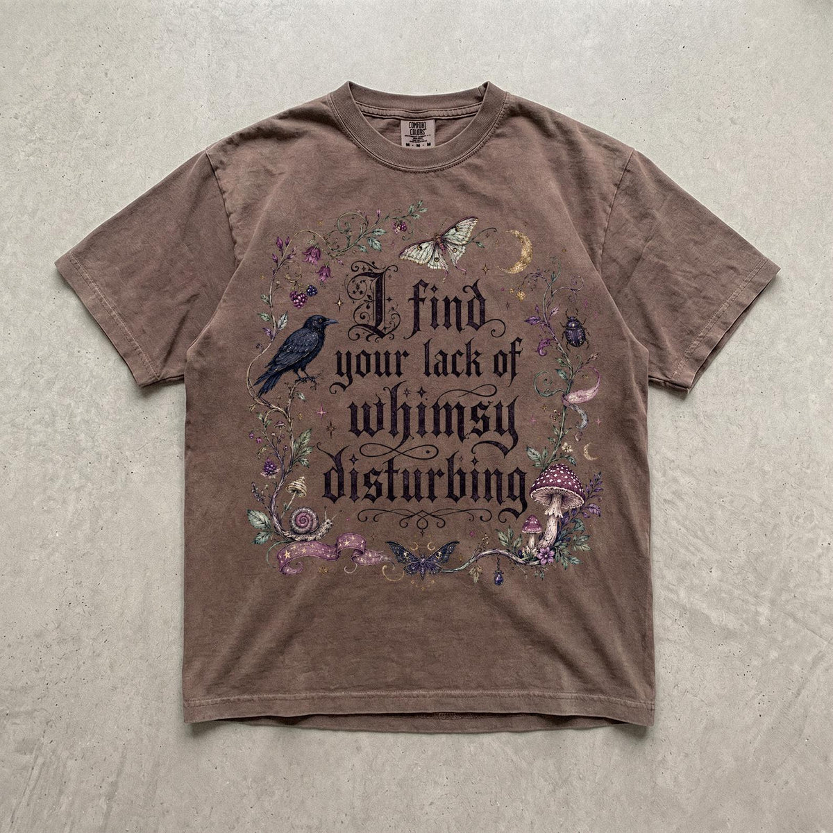 Lack of Whimsy Crow Fall Shirt