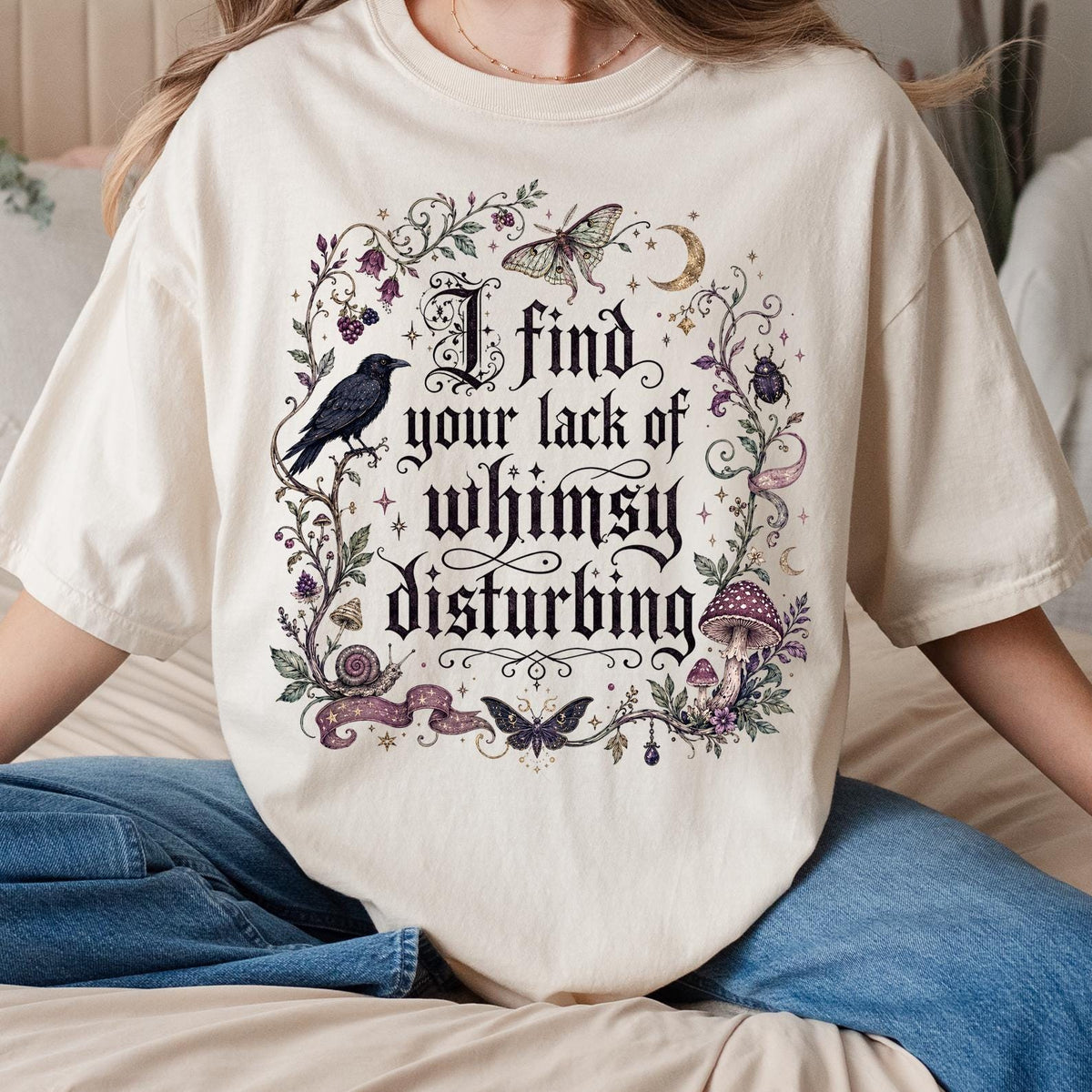 Lack of Whimsy Crow Fall Shirt
