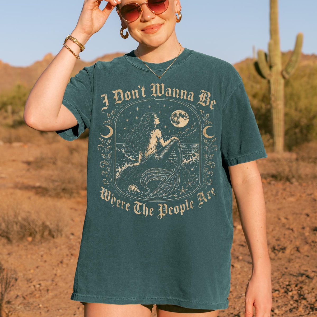 Siren I Don't Wanna Be Where The People Are Shirt