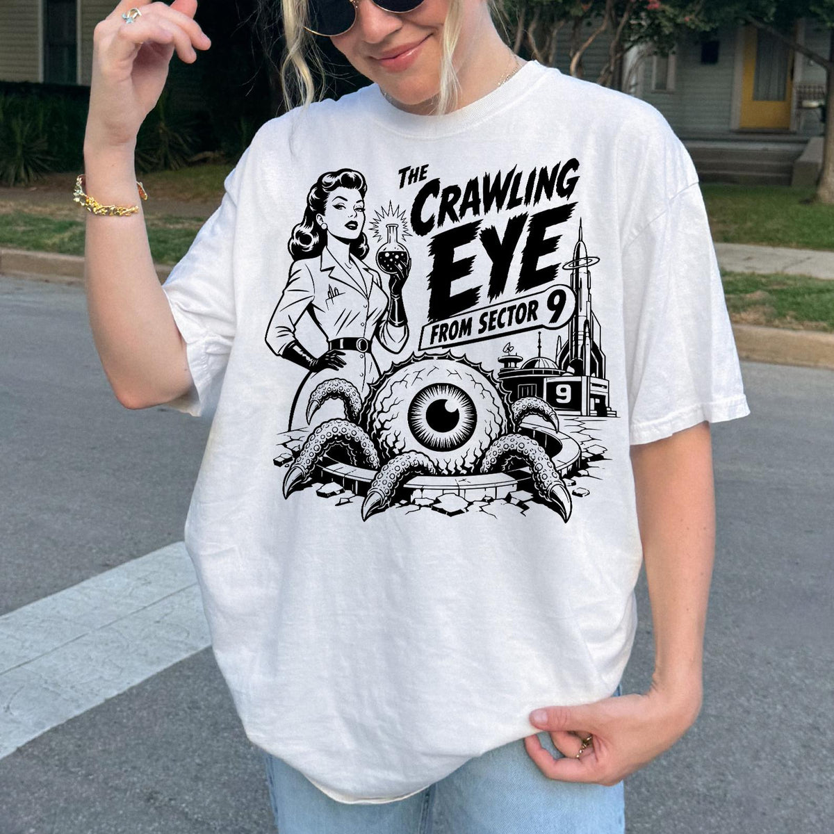 The Crawling Eye Horror T-Shirt