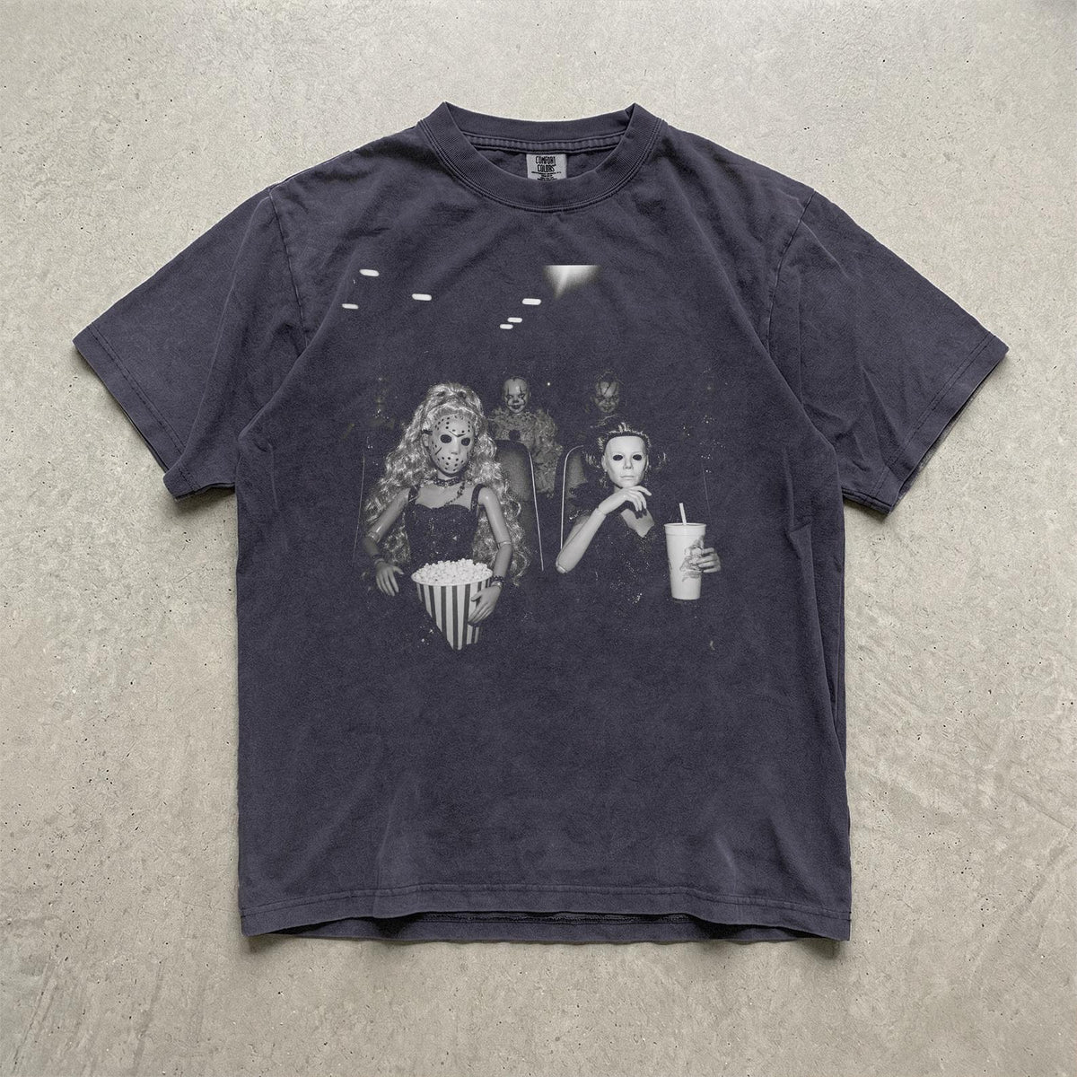 Classic Halloween Horror Characters Comfort Colors® Tee
