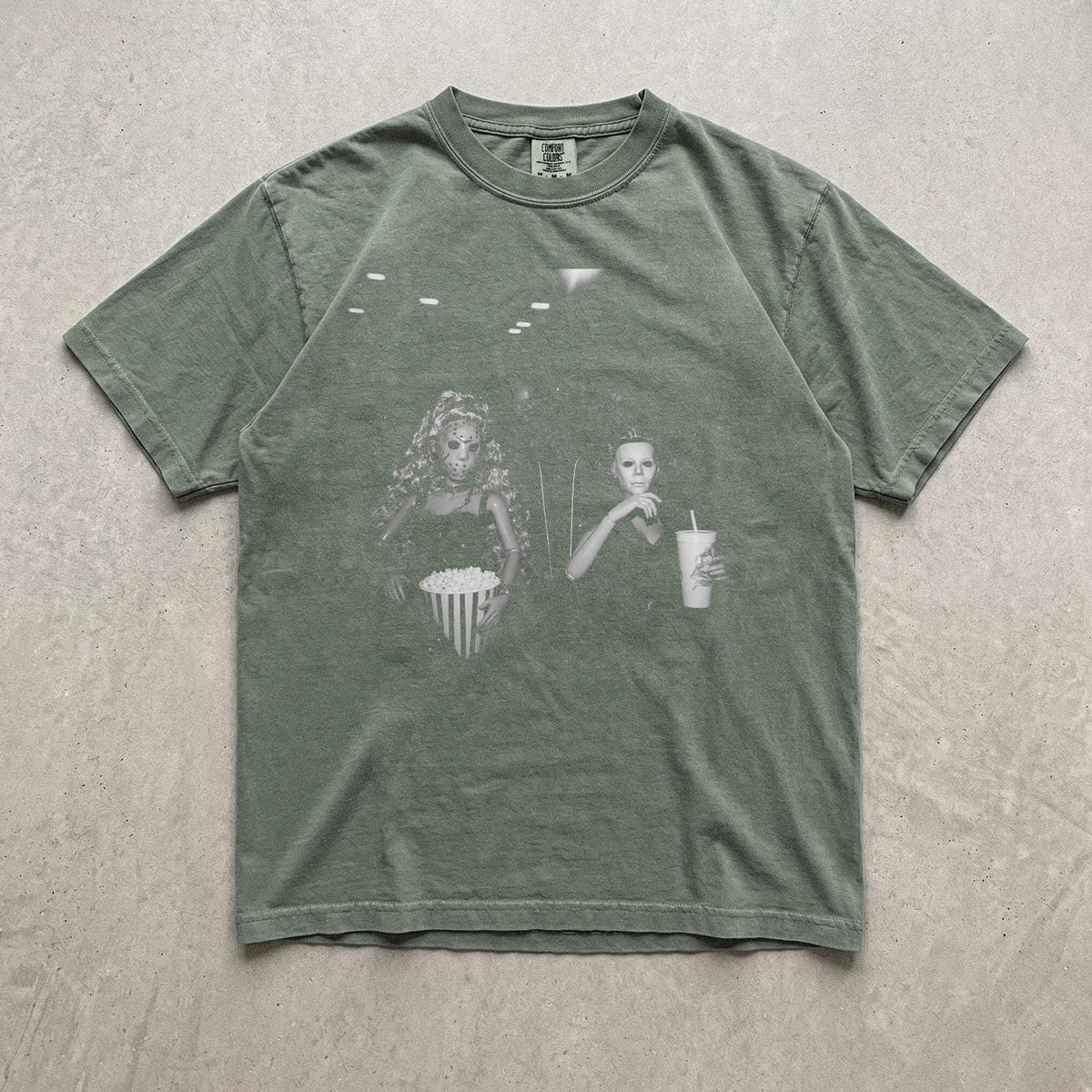 Classic Halloween Horror Characters Comfort Colors® Tee