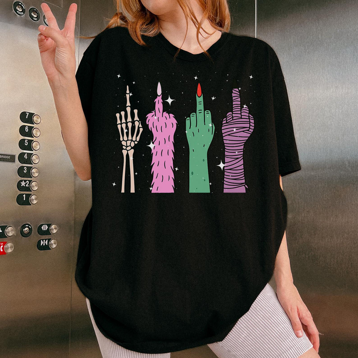 Ghoul Friend Fingers Shirt