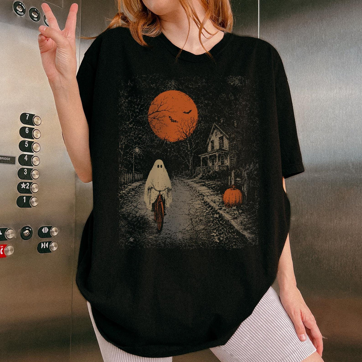 Halloween Ghost T-Shirt