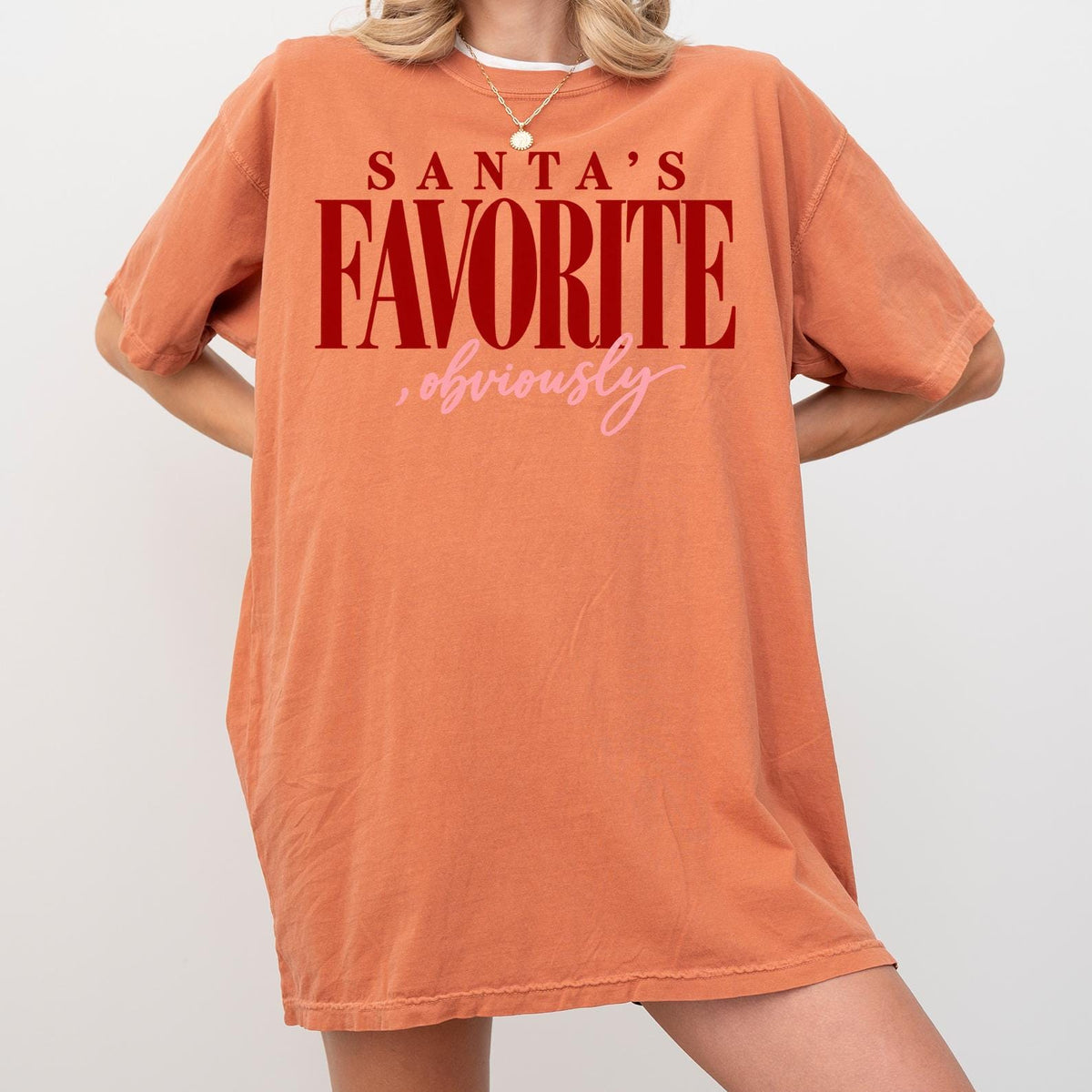 Santa's Favorite Obviously Shirt